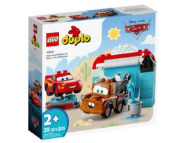 LEGO DUPLO DISNEY - LE LAVE-AUTO AMUSANT DE FLASH MCQUEEN ET MATER #10996